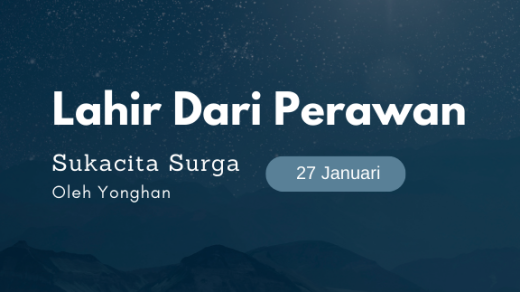 Lahir Dari Perawan Sukacita Surga 27 Januari